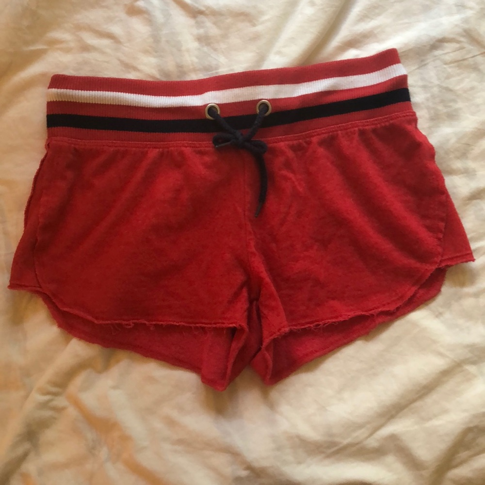 Red, white, and blue shorts